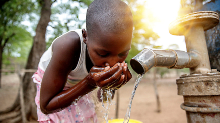 girl drinking water 1