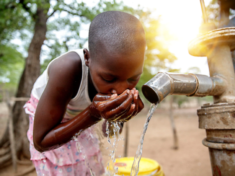 girl drinking water 1